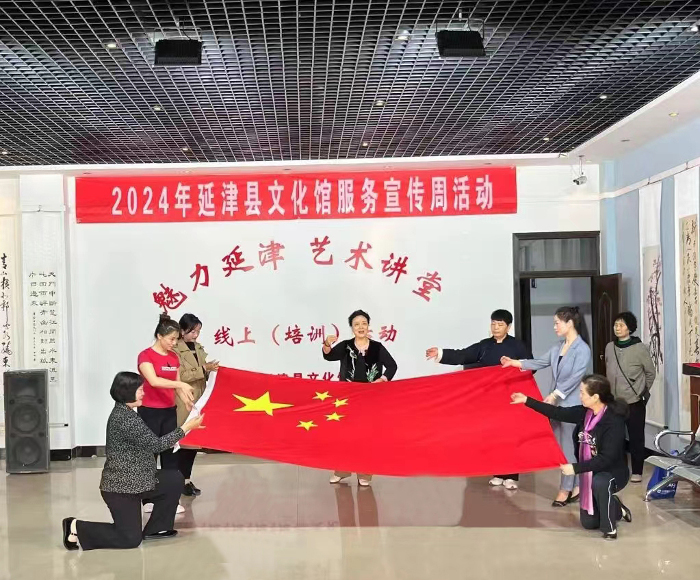 延津县文化馆2024年第十四个全民艺术普及暨服务宣传周活动启动