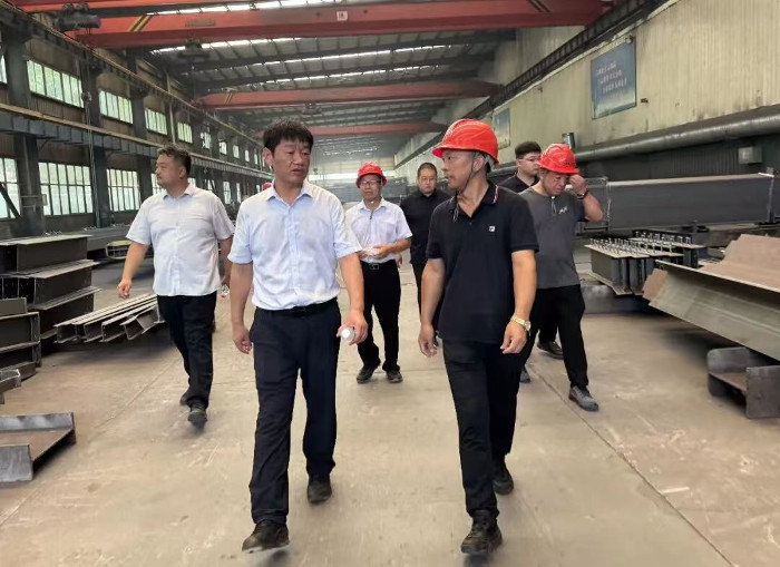 许万银深入企业督导调研&ldquo;三规范一提升&rdquo;工作